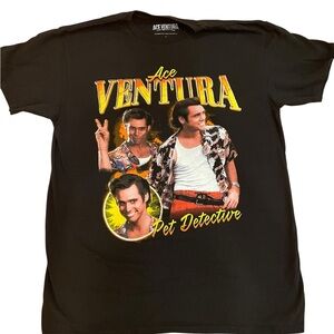 Ace Ventura Black Graphic T-Shirt